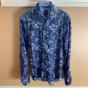 Small floral dress shirt